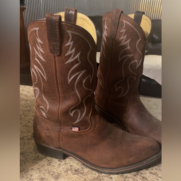 Double H boots size 13 D GUC - Picture 2 of 5